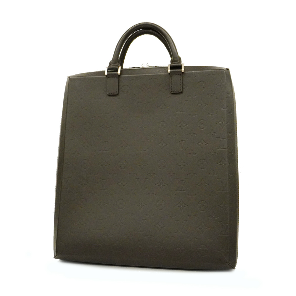LOUIS VUITTONAuth Monogram Glace Erwin M46580 Men's Handbag,Tote Bag Coffee - Picture 1 of 10